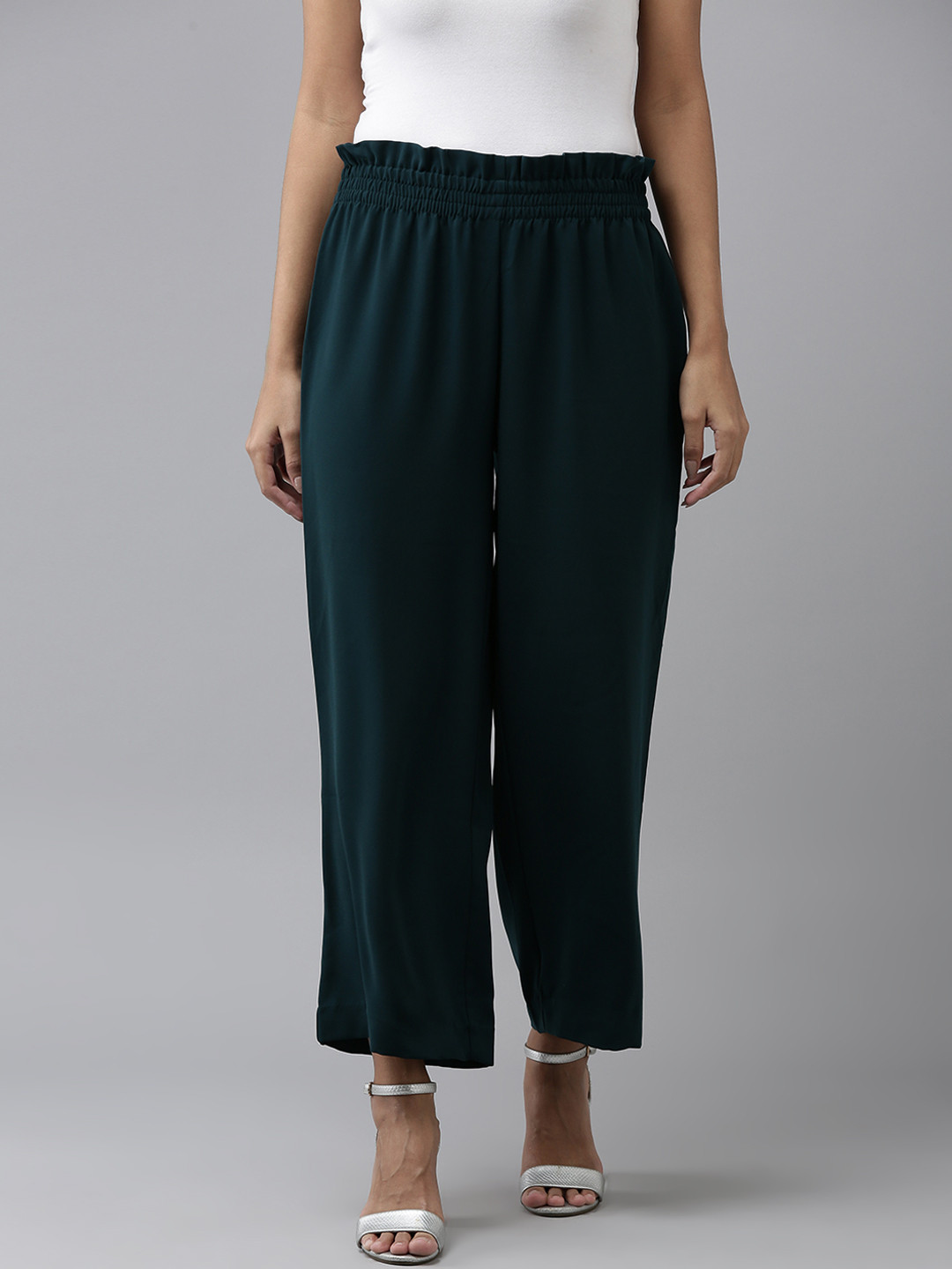 

Van Heusen Woman Women Green Trousers