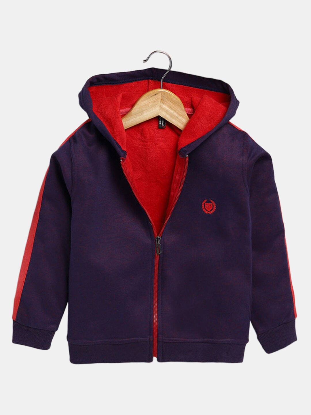 

Hopscotch Boys Navy Blue Hooded Sweatshirt