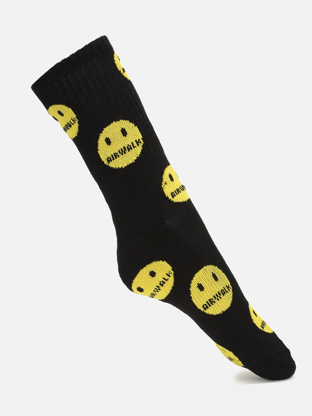 

FOREVER 21 Women Black Patterned Above Ankle Socks