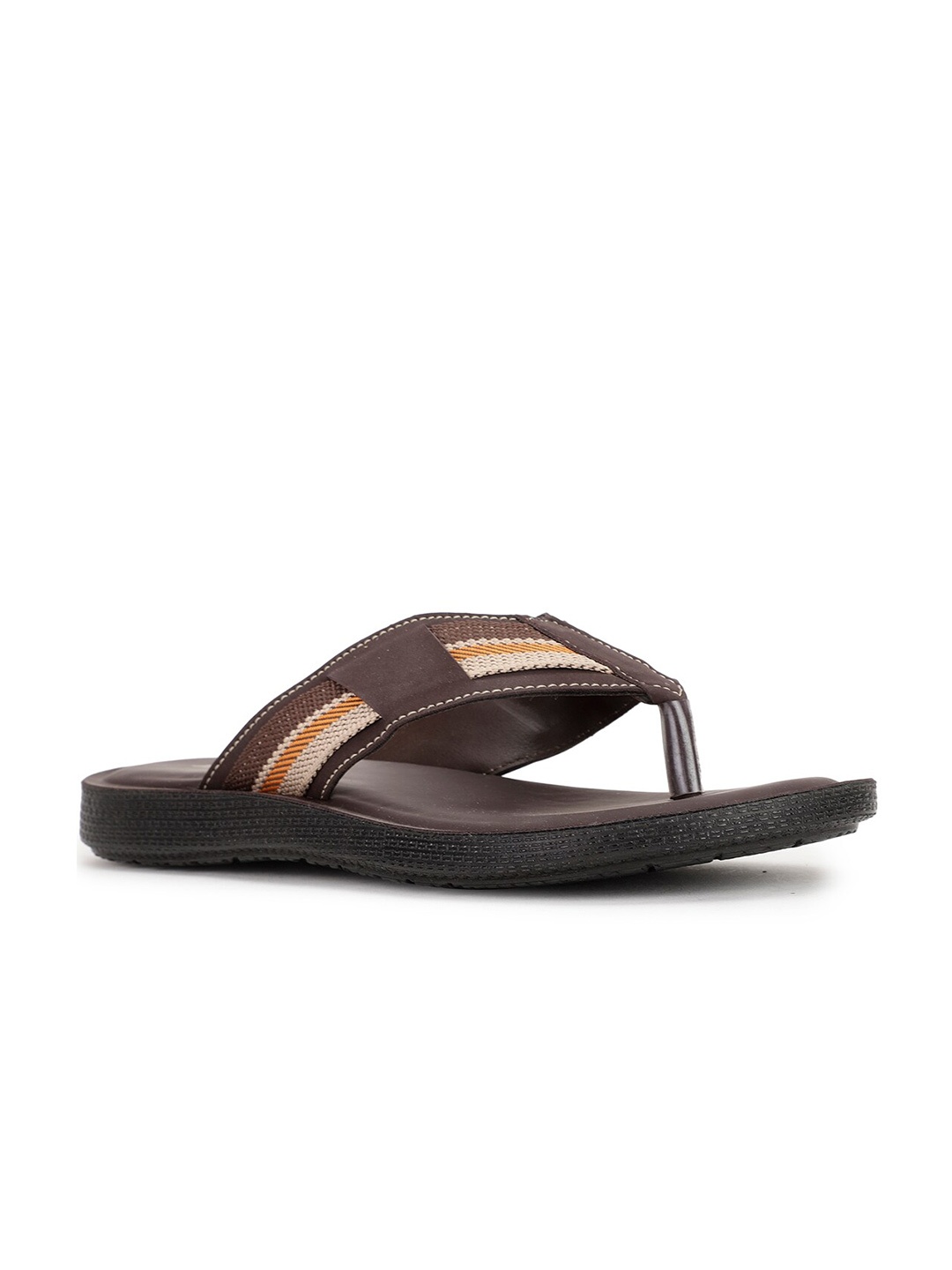 

Bata Men Brown Comfort Sandals