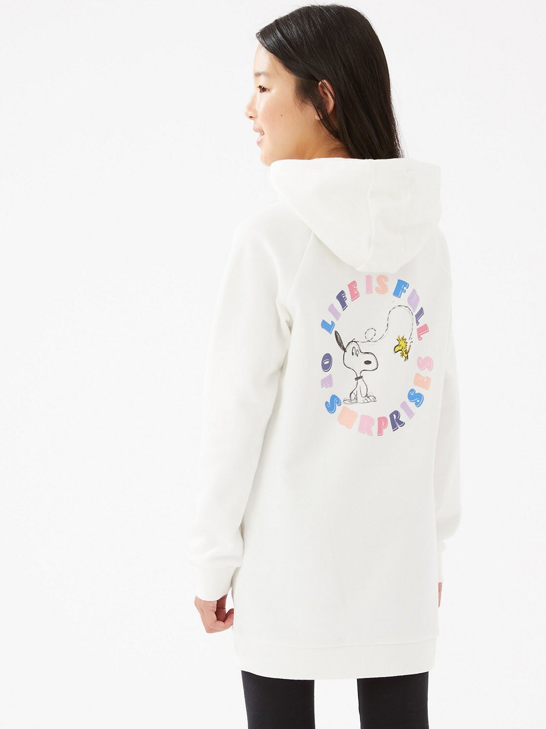 

Marks & Spencer Girls White Printed Sweatshirt