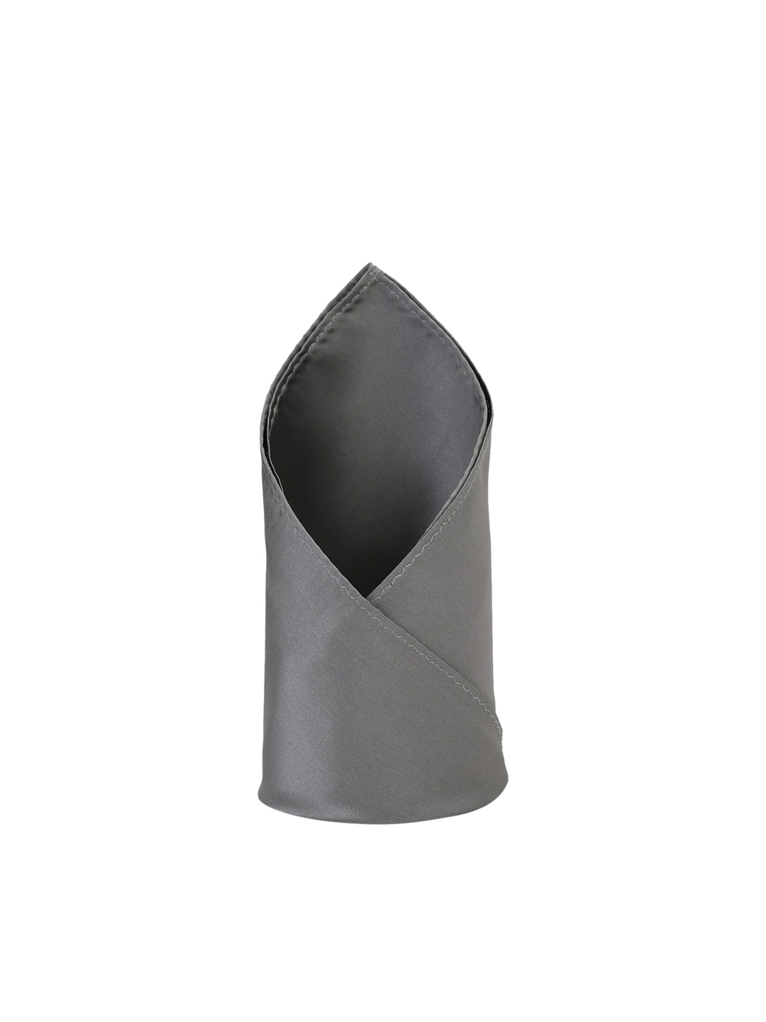 

Peter England Men Grey Solid Pocket Square