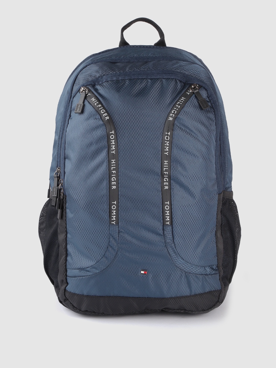 

Tommy Hilfiger Unisex Brand Logo Printed Backpack, Navy blue