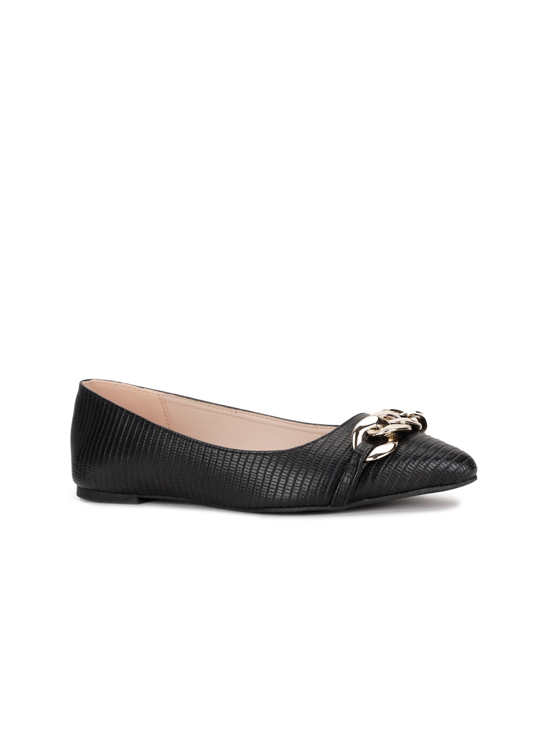 

Bata Women Black Ballerinas Flats