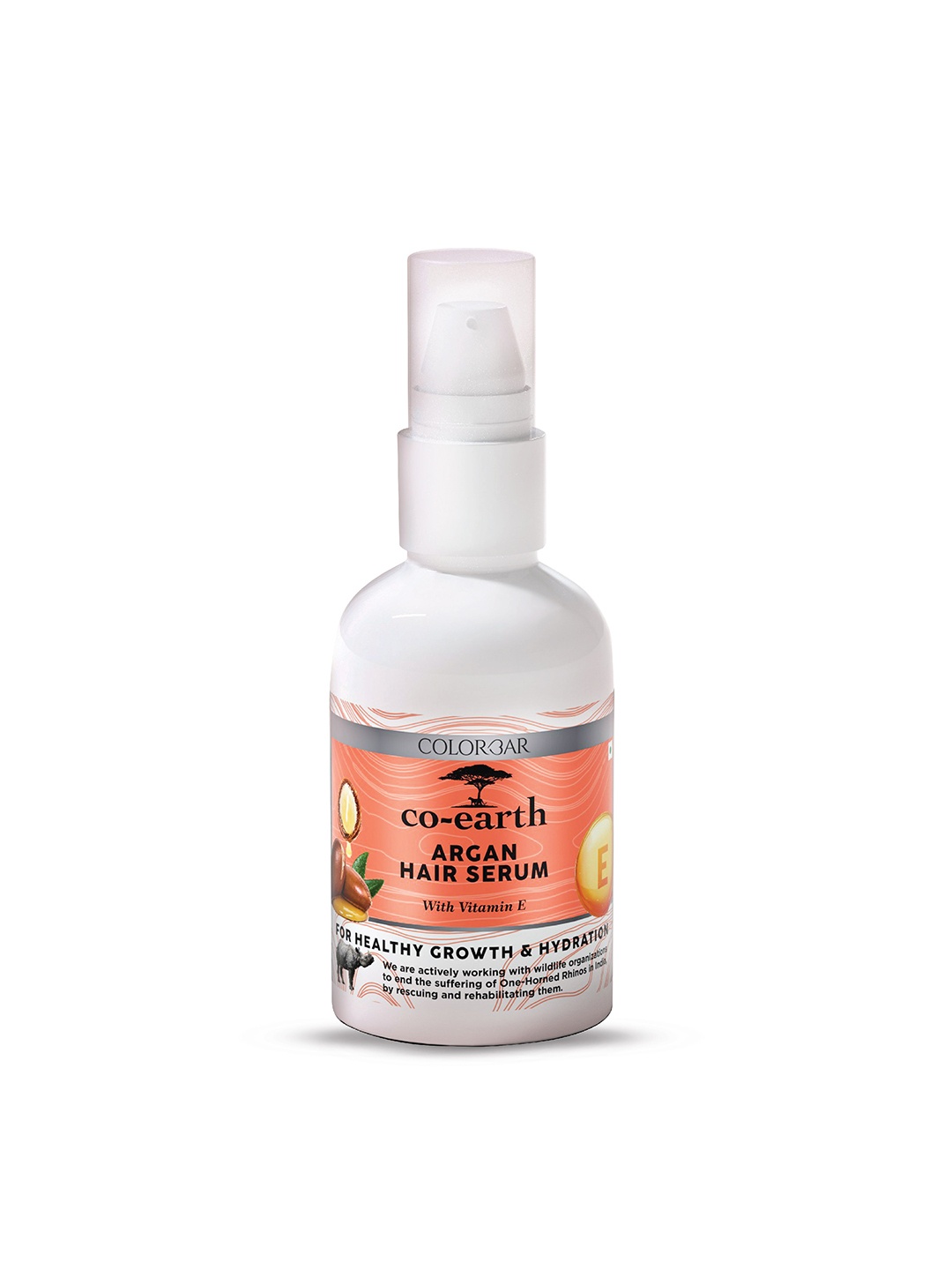 

Colorbar Co-earth Argan Hair Serum with Vitamin E For Healthy Growth & Hydration - 100 ml, Pink