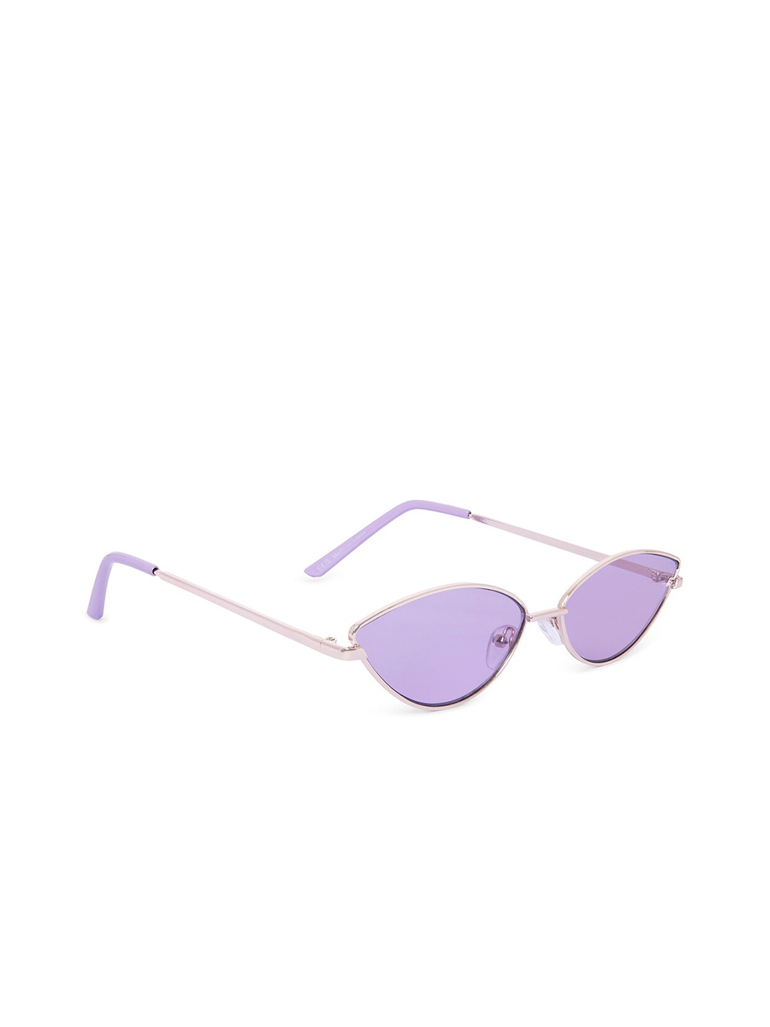 

ALDO Women Purple Lens & Purple Oval Shape Cateye Sunglasses 684444791726
