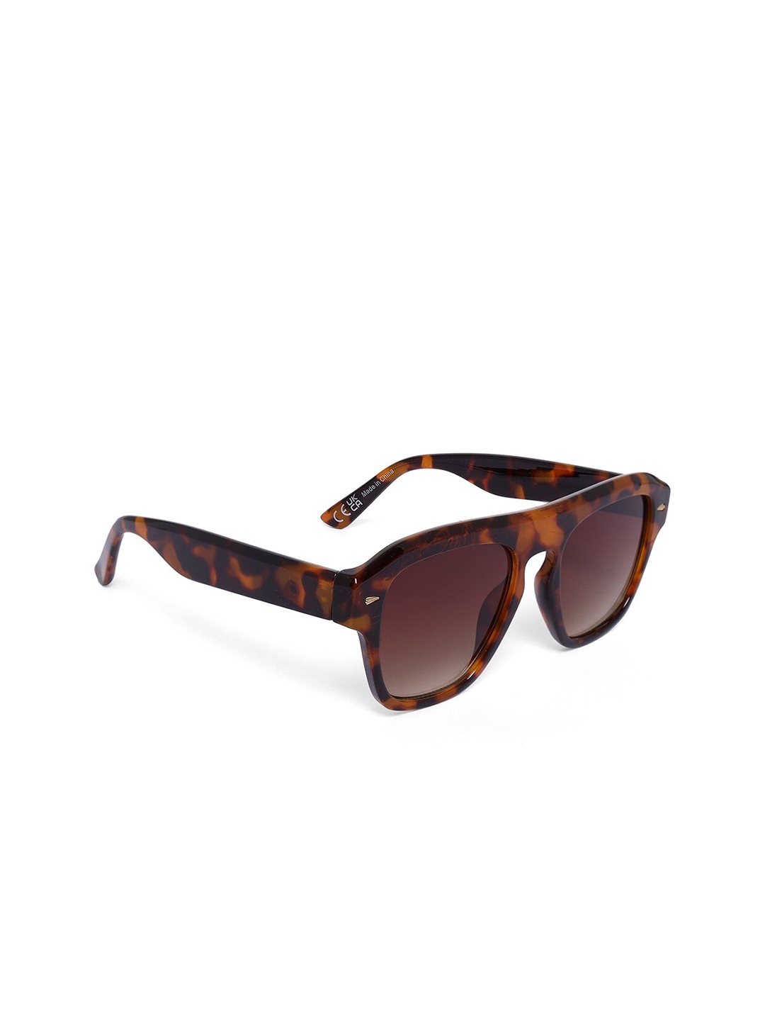 

ALDO Men Brown Lens & Brown Round Sunglasses 683829454041