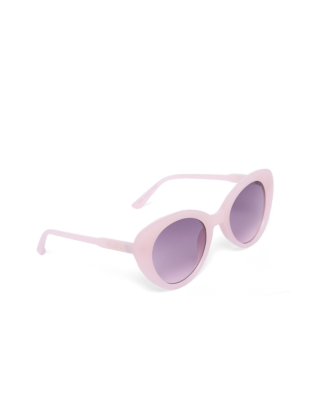 

ALDO Women Pink Lens & Purple Round Sunglasses