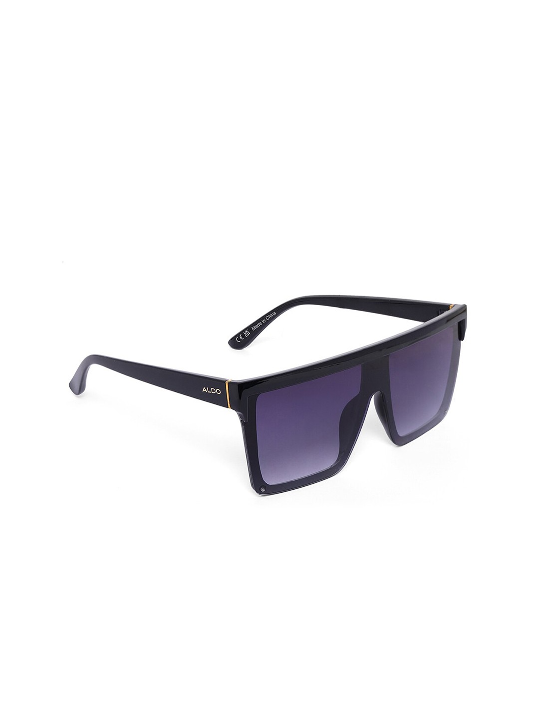 

ALDO Women Black Lens & Black Oversized Sunglasses