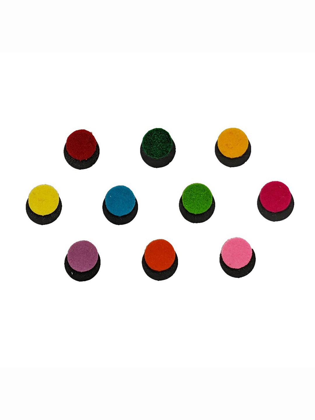 

Comet Busters Set Of 10 Bindis, Multi