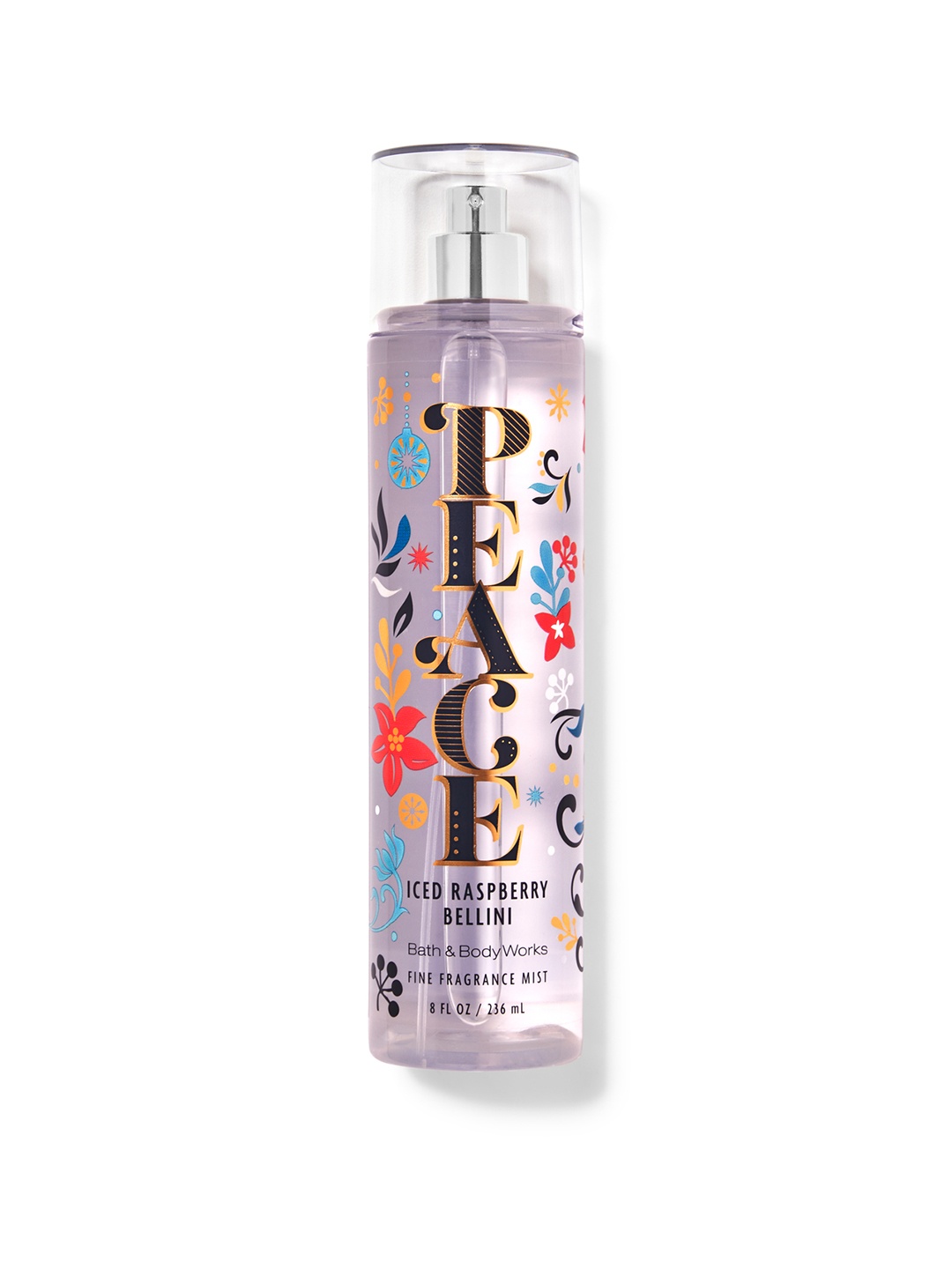 

Bath & Body Works Peace Iced Raspberry Bellini Fine Fragrance Mist - 236 ml, White