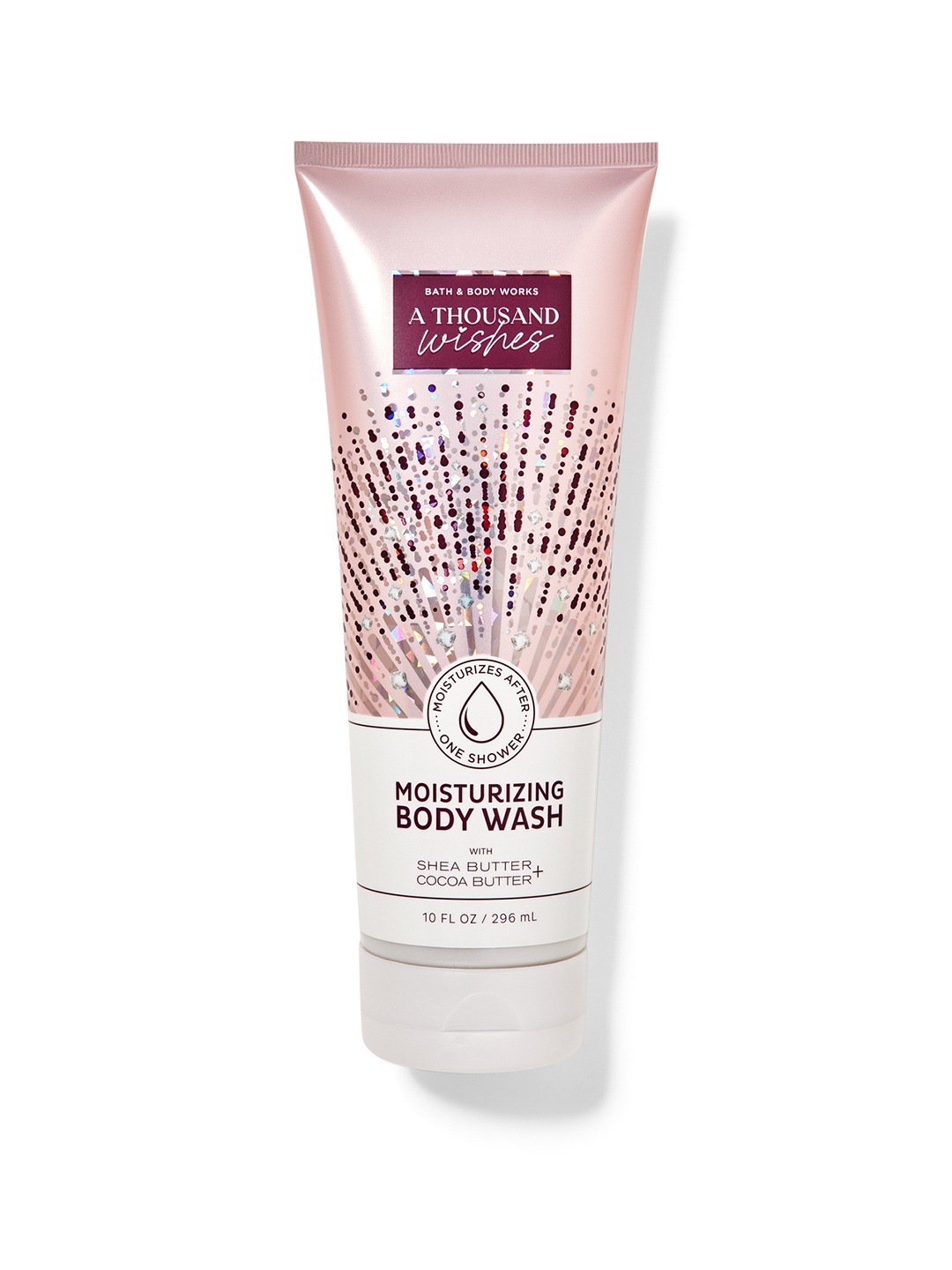 

Bath & Body Works A Thousand Wishes Moisturizing Body Wash with Shea Butter - 296ml, Pink