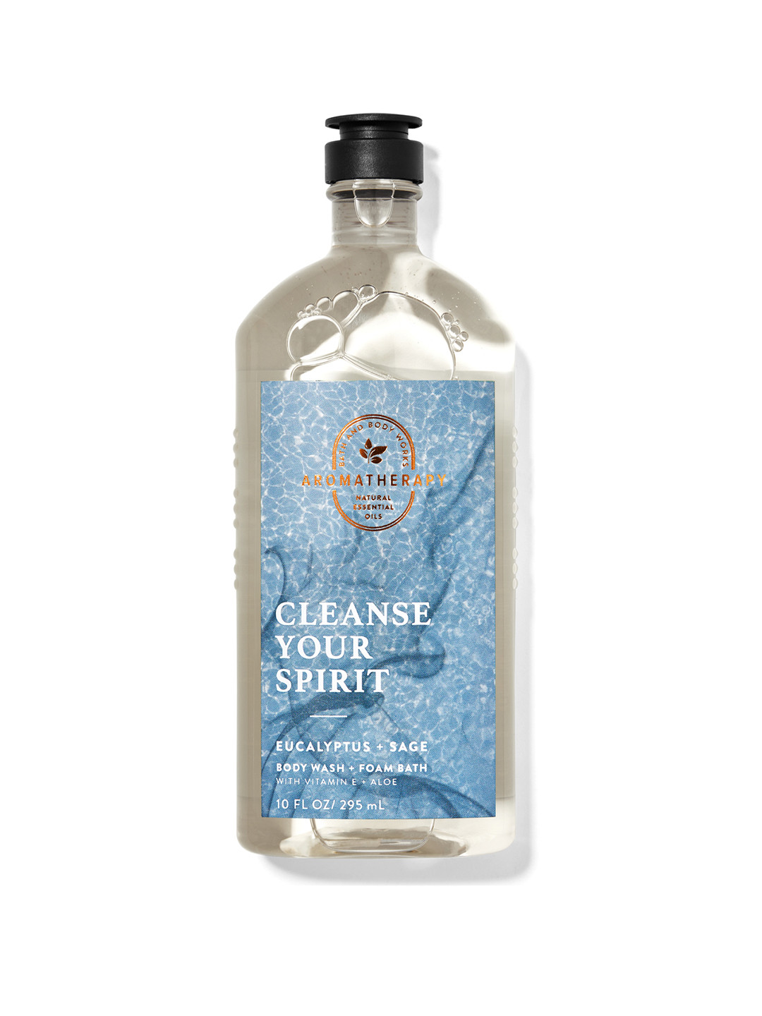 

Bath & Body Works Cleanse Your Spirit Eucalyptus & Sage Body Wash & Foam Bath - 295ml, Blue