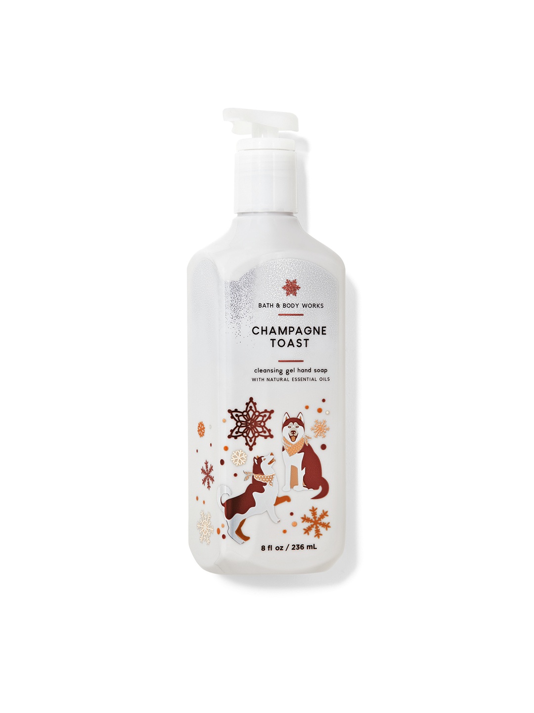 

Bath & Body Works Champagne Toast Cleansing Gel Hand Soap with Essential Oil - 236 ml, Orange