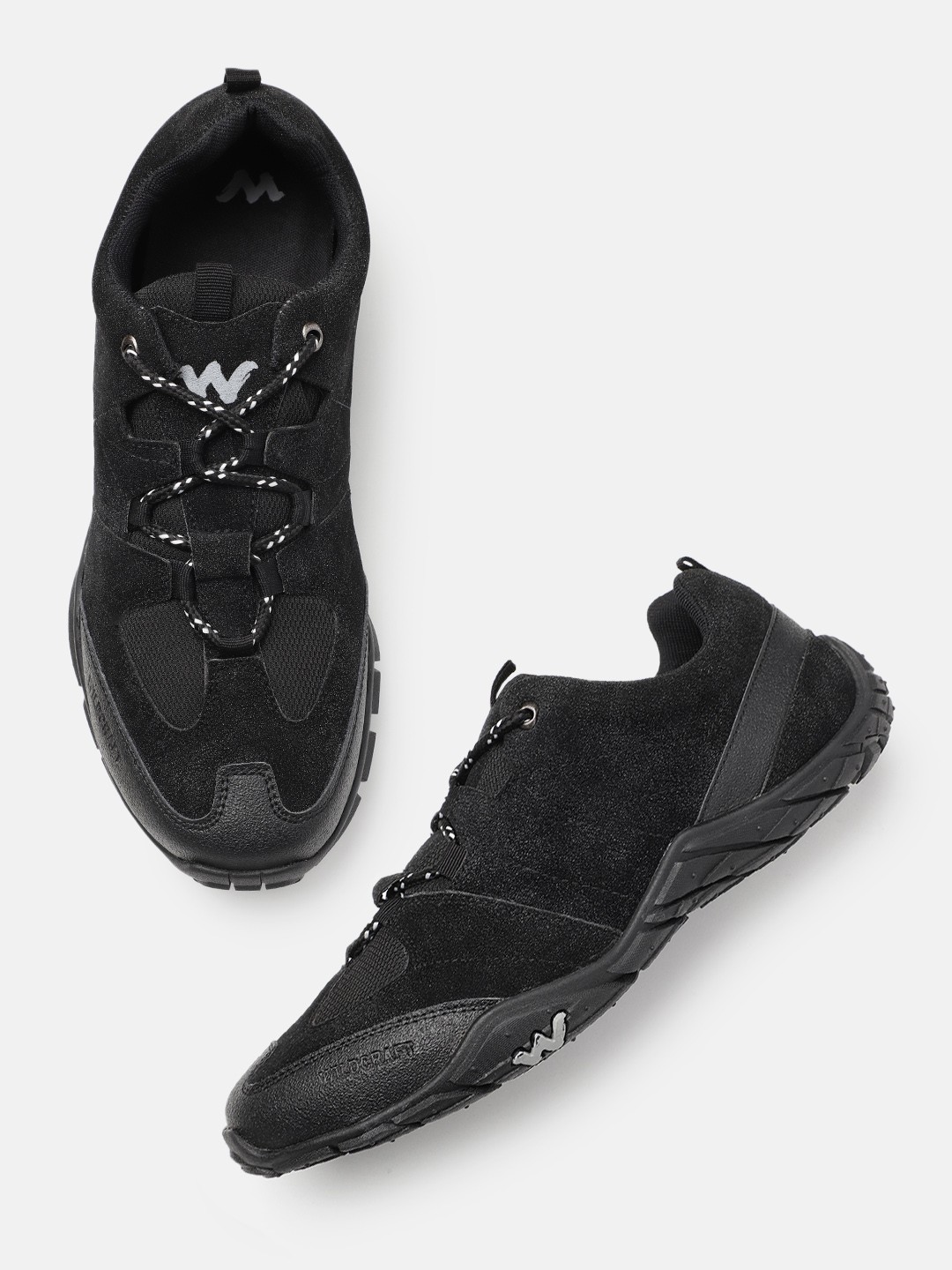 

Wildcraft Men Cascade Leather Outdoor Shoes, Black