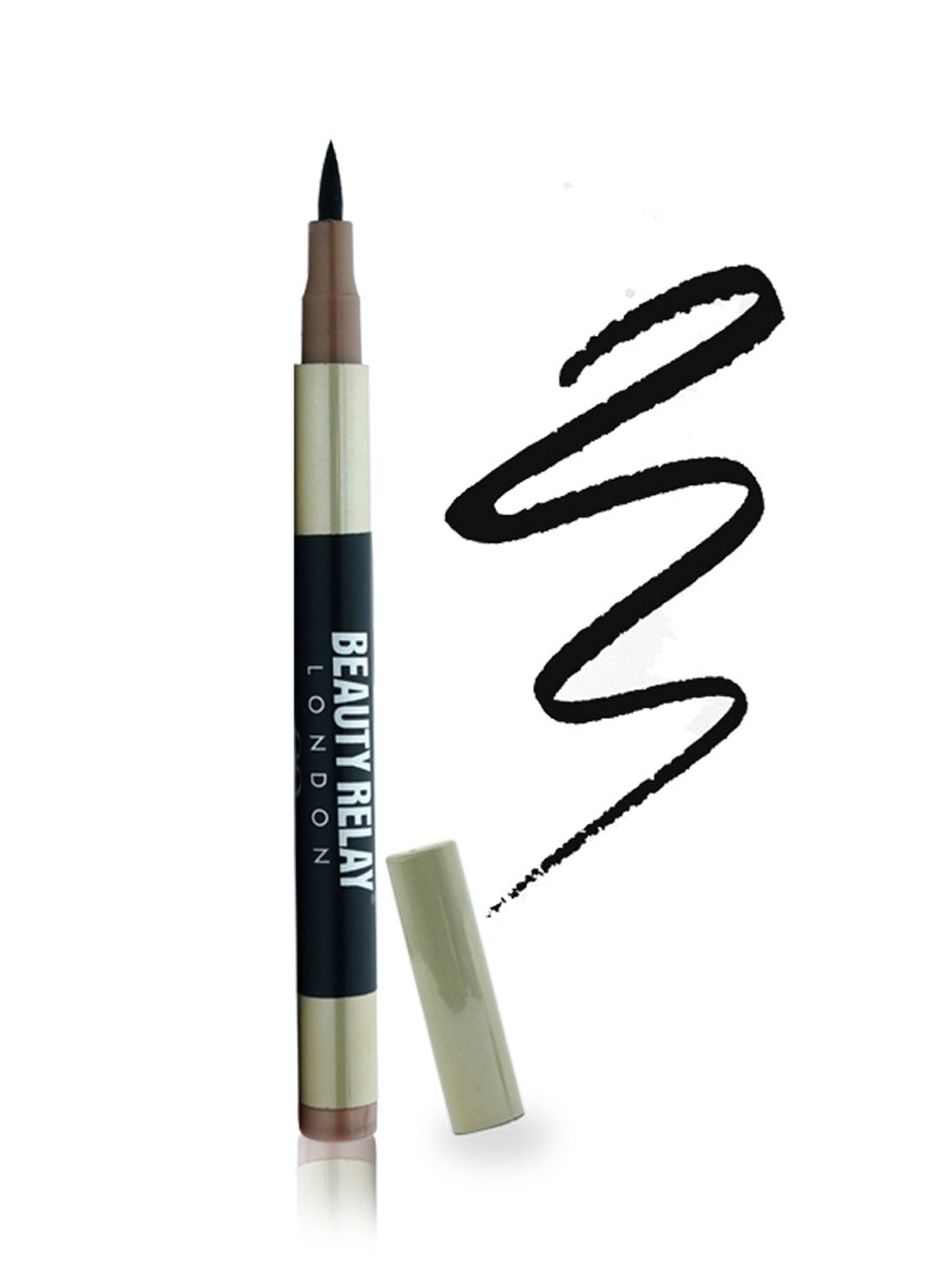 BeautyRelay London Bold Lines Graphic Eye Marker 6ml - Black