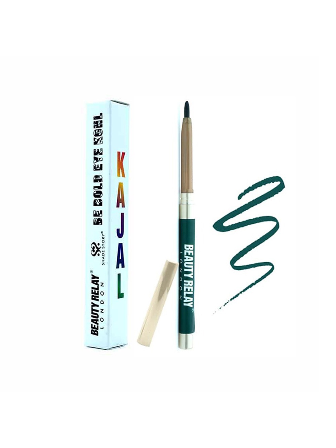 

BeautyRelay London Be Bold Eye Kohl Kajal Pencil 0.27g - Forest Green