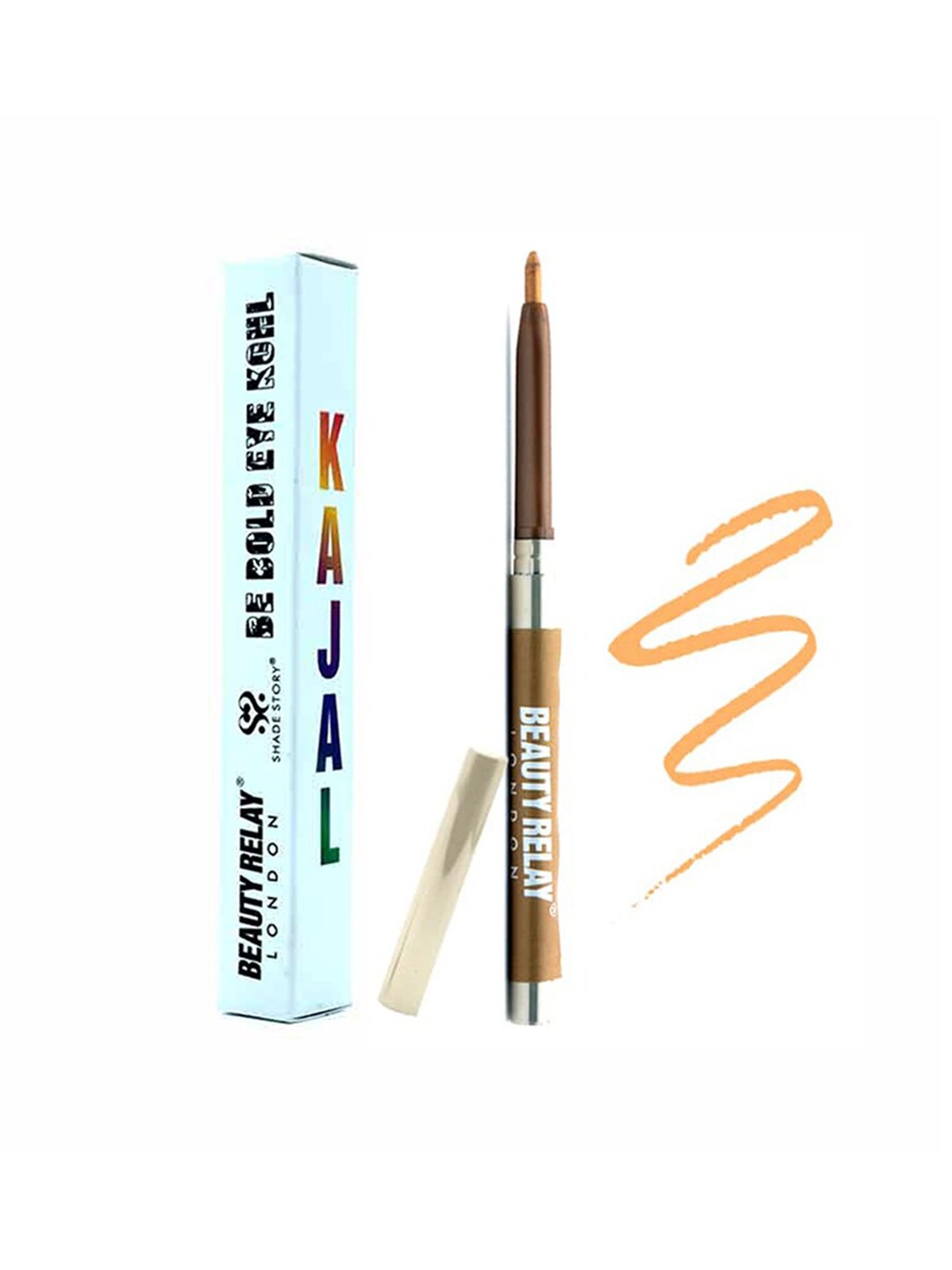 

BeautyRelay London Be Bold Eye Kohl Kajal Pencil 0.27g - Pure Gold, Na