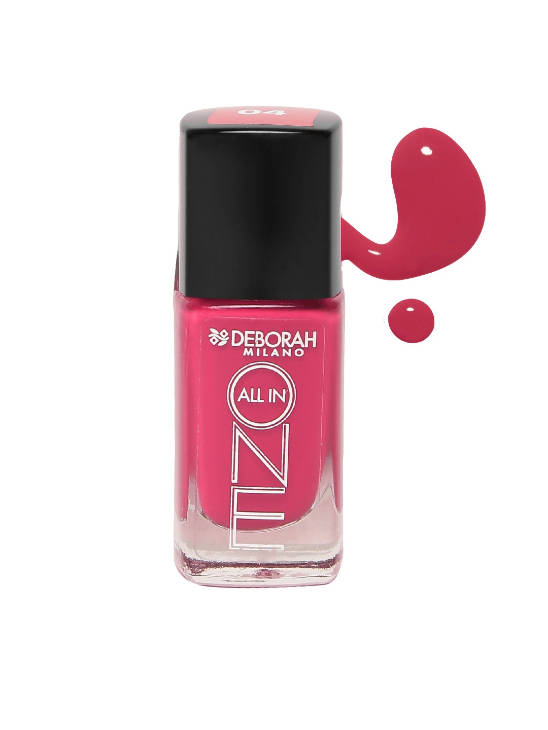 

Deborah Milano All In One Red Fuschia Nail Polish 04, Magenta