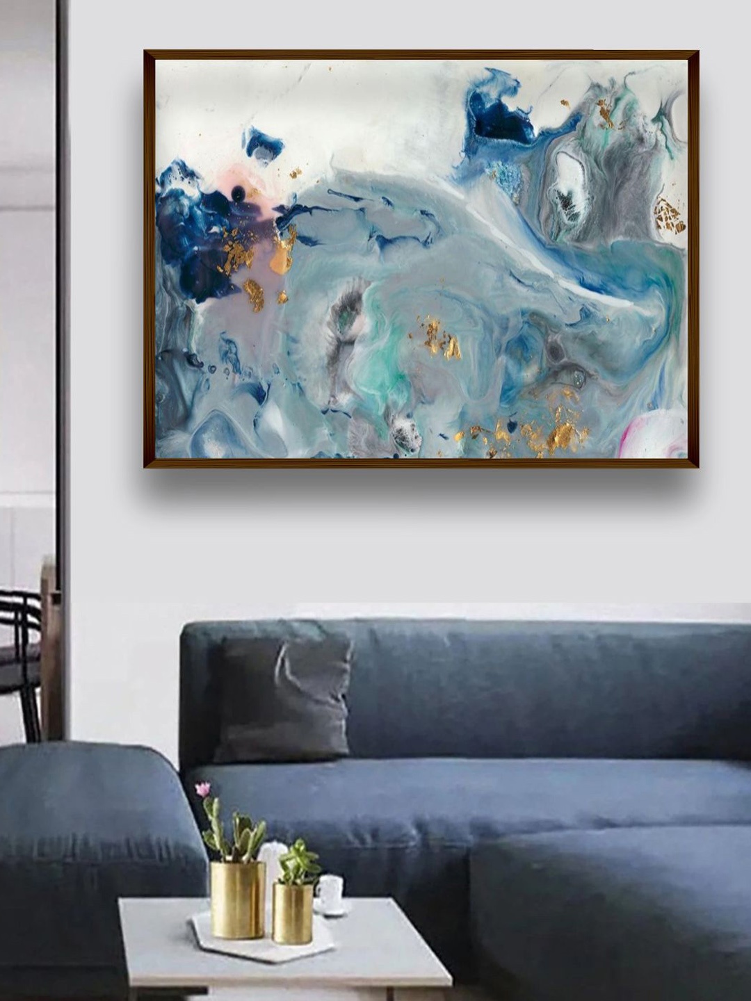 

The Art House Multicoloured Abstract Painting Wall Art, Multi