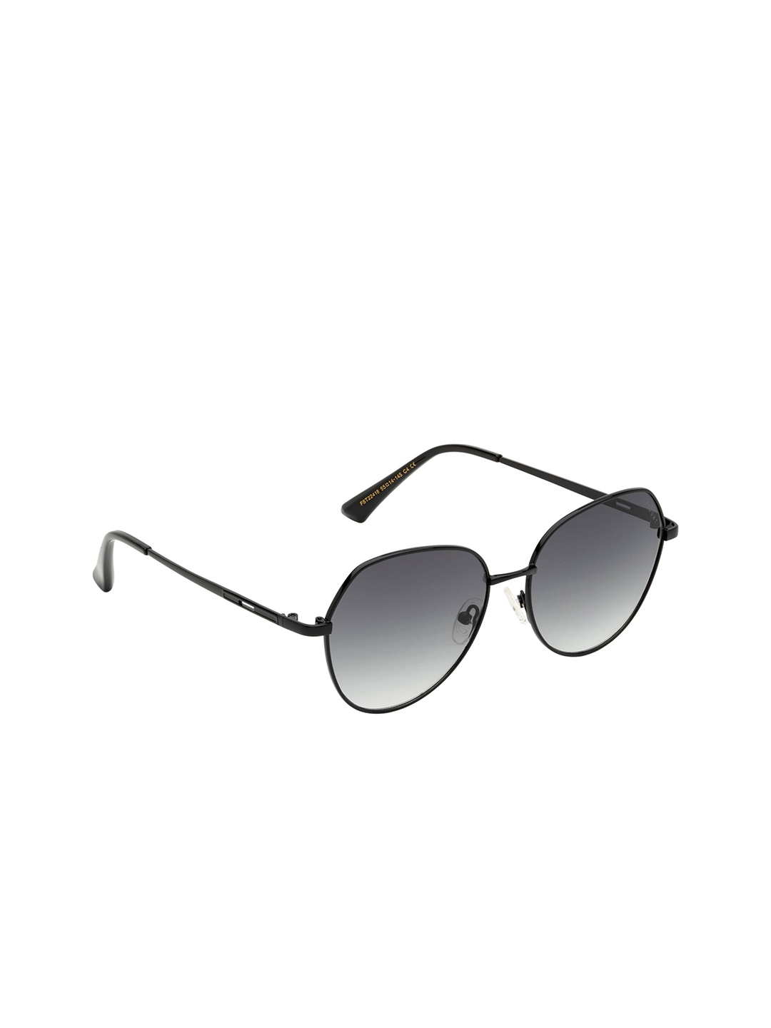 

FEMINA FLAUNT Women Green Lens & Black Round Sunglasses-FST 22418 C4-Green