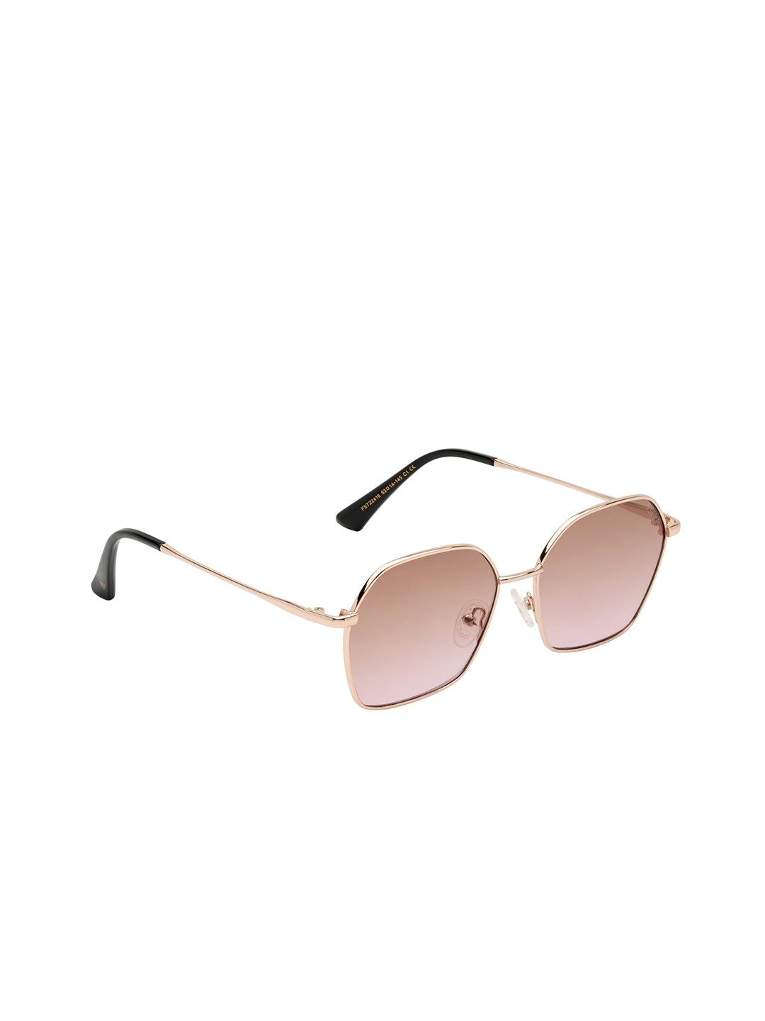 

FEMINA FLAUNT Women Pink Lens & Rose Gold-Toned Butterfly Sunglasses FST 22416 C1