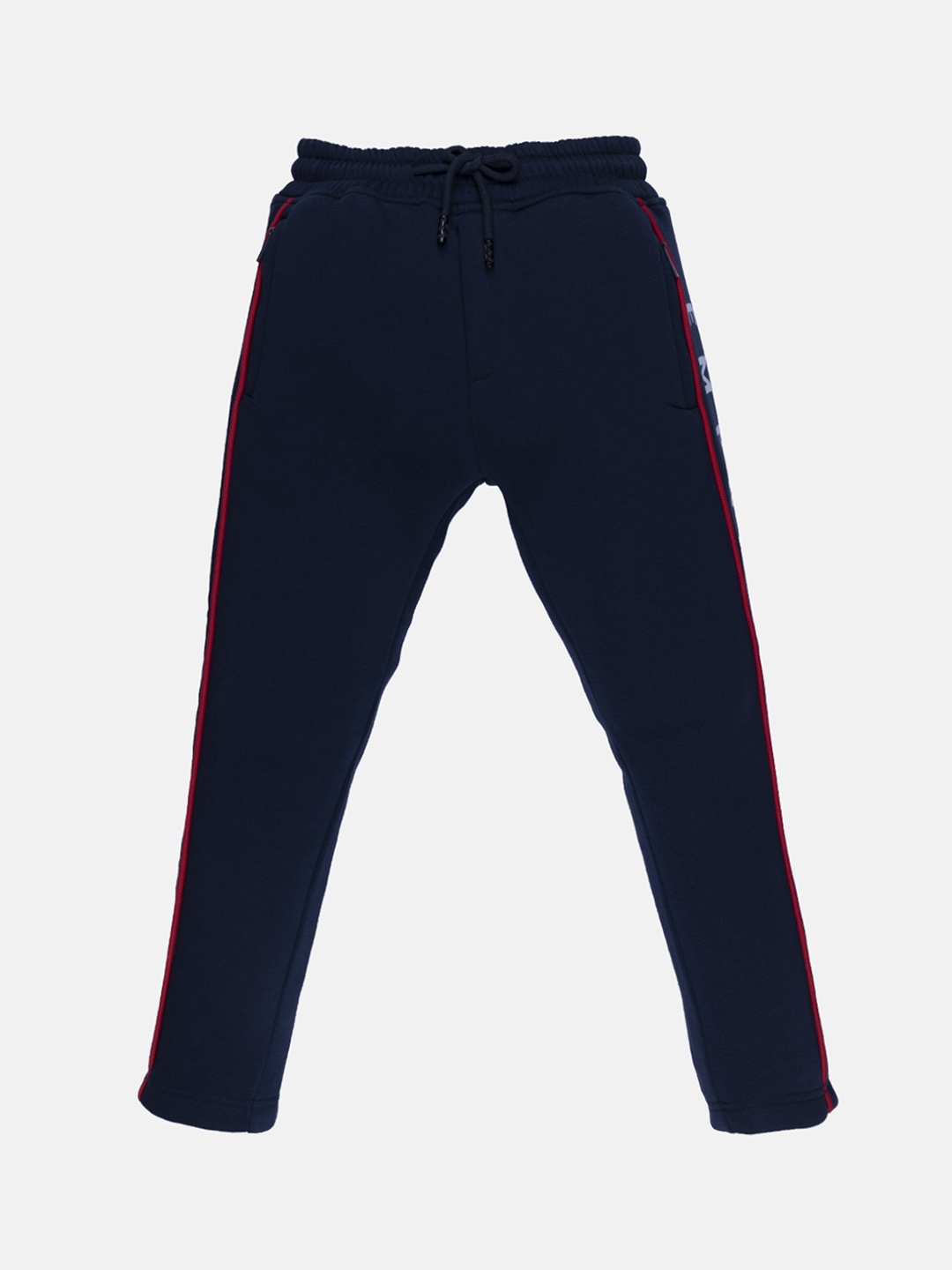 

Status Quo Boys Navy Blue Solid Track Pant