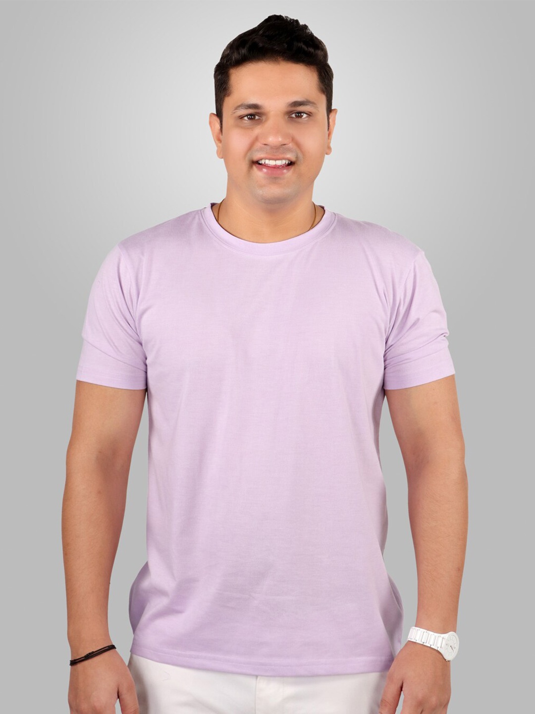 

The Label Bar Men Lavender T-shirt