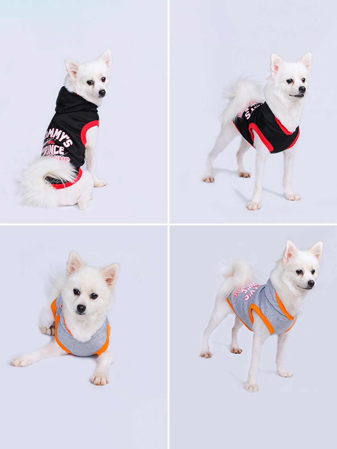 

PAWCHIE Black Printed Dog Tshirt