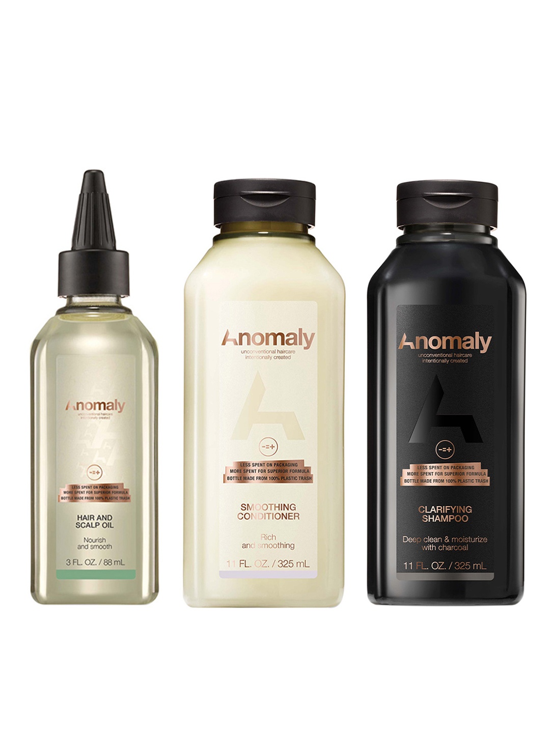 

Anomaly Haircare Routine Kit, Black