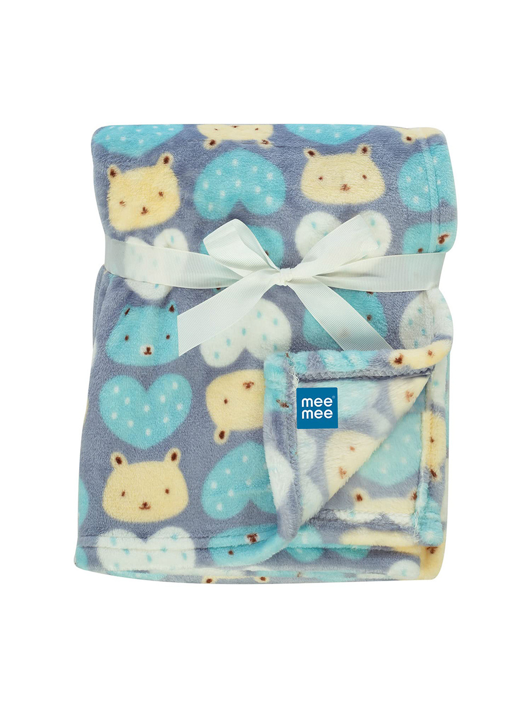 

MeeMee Grey & Yellow Cartoon Characters AC Room Single Bed Blanket