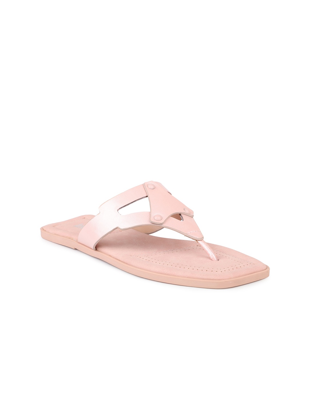 

Inc 5 Women Pink T-Strap Flats