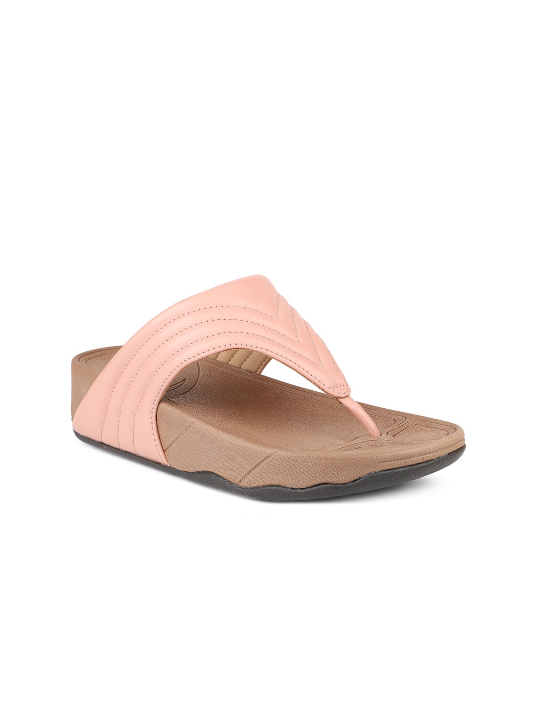 

Inc 5 Women Peach-Coloured Open Toe Flats