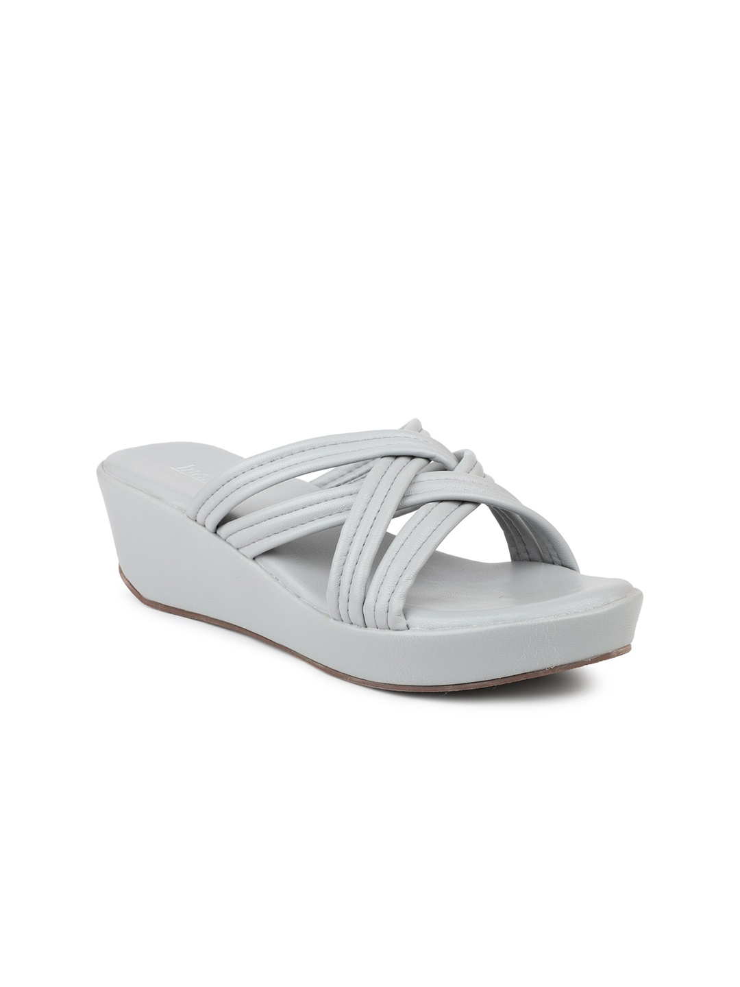 

Inc 5 Women Grey Wedge Heels