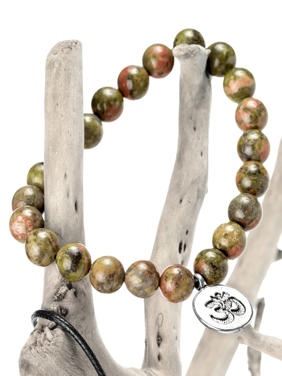 

Young & Forever Unisex Green & Silver-Toned Brass Crystals Bracelet