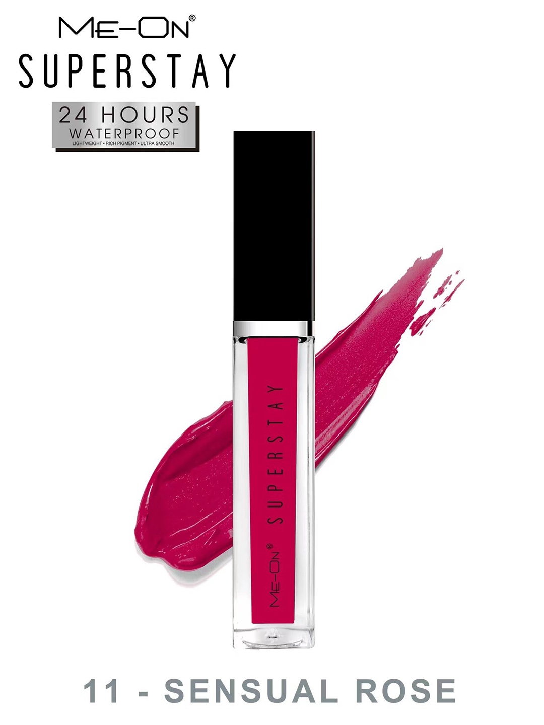 

ME-ON Waterproof 24Hrs Super Stay Lip Gloss 6 ml - Sensual Rose 11