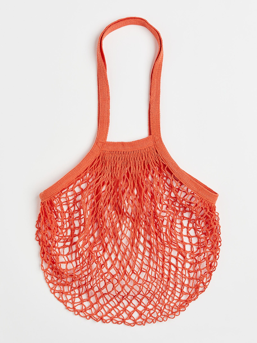 

H&M Pure Cotton String Bag, Orange