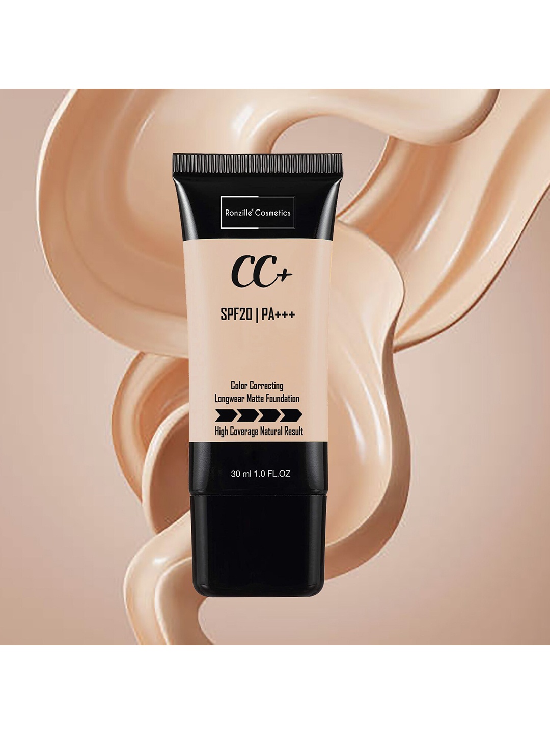 

Ronzille Color Correcting Longwear Make-up Base Foundation - 02 , 30ml, Multi