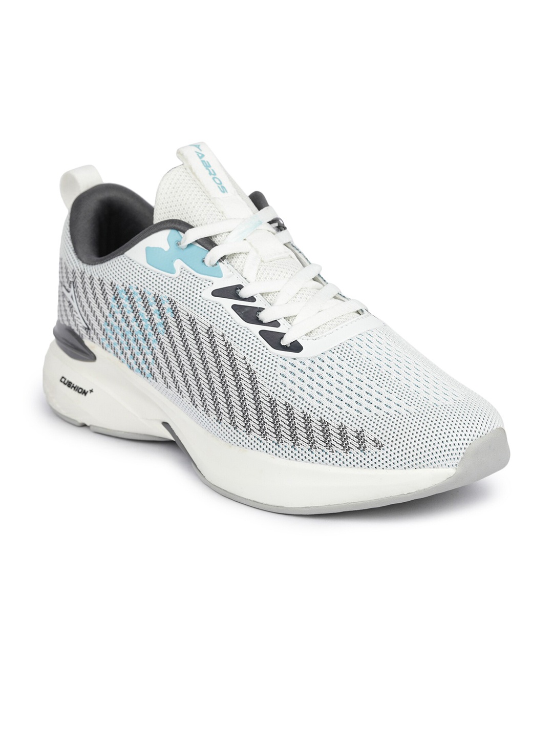 

ABROS Men Clifton Running Sports Shoes, White