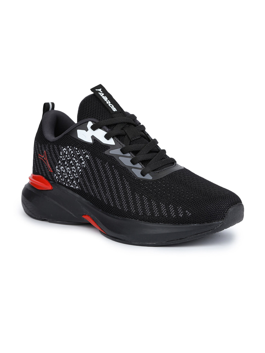 

ABROS Men Clifton Running Sports Shoes, Black