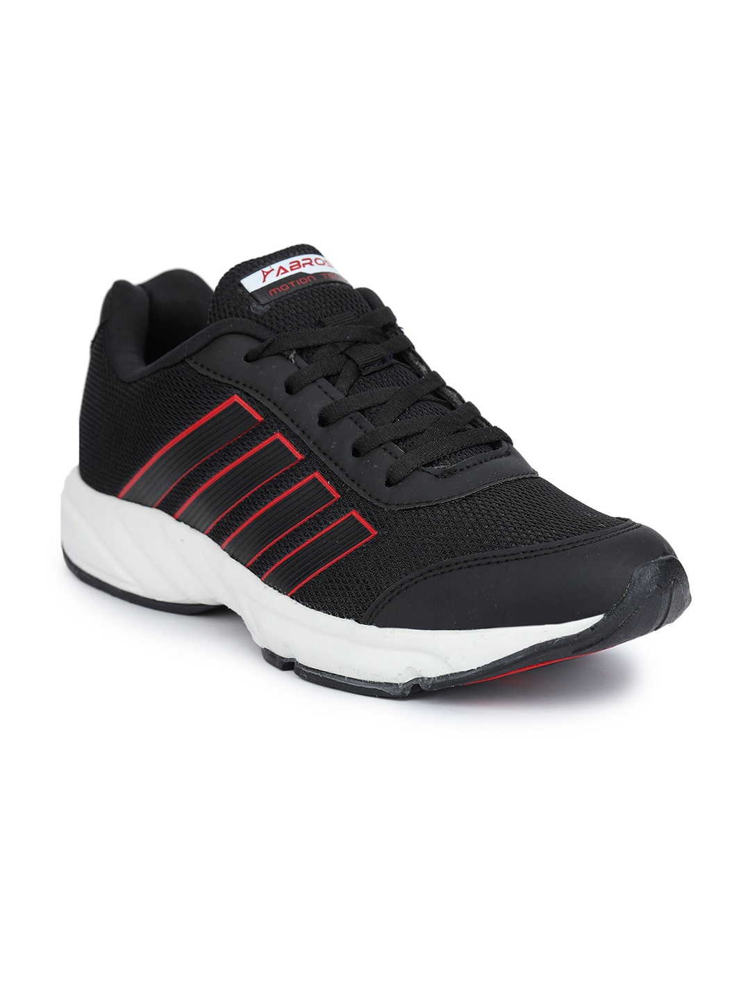 

ABROS Men Salem Running Sports Shoes, Black