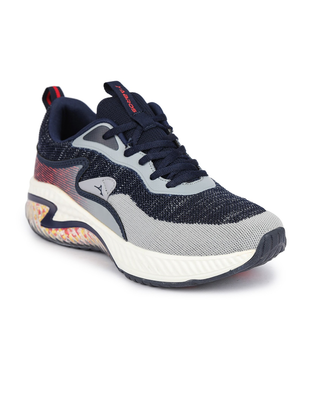 

ABROS Men Tender-O Running Sports Shoes, Navy blue