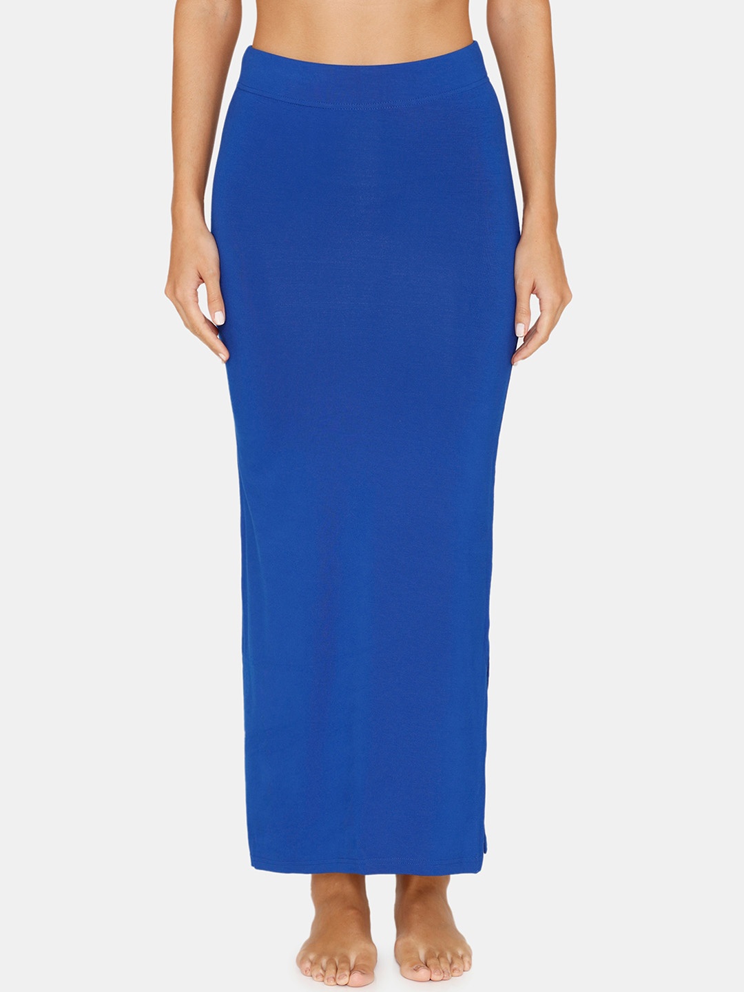 

Rosaline by Zivame Women Blue Solid Saree Shapewear
