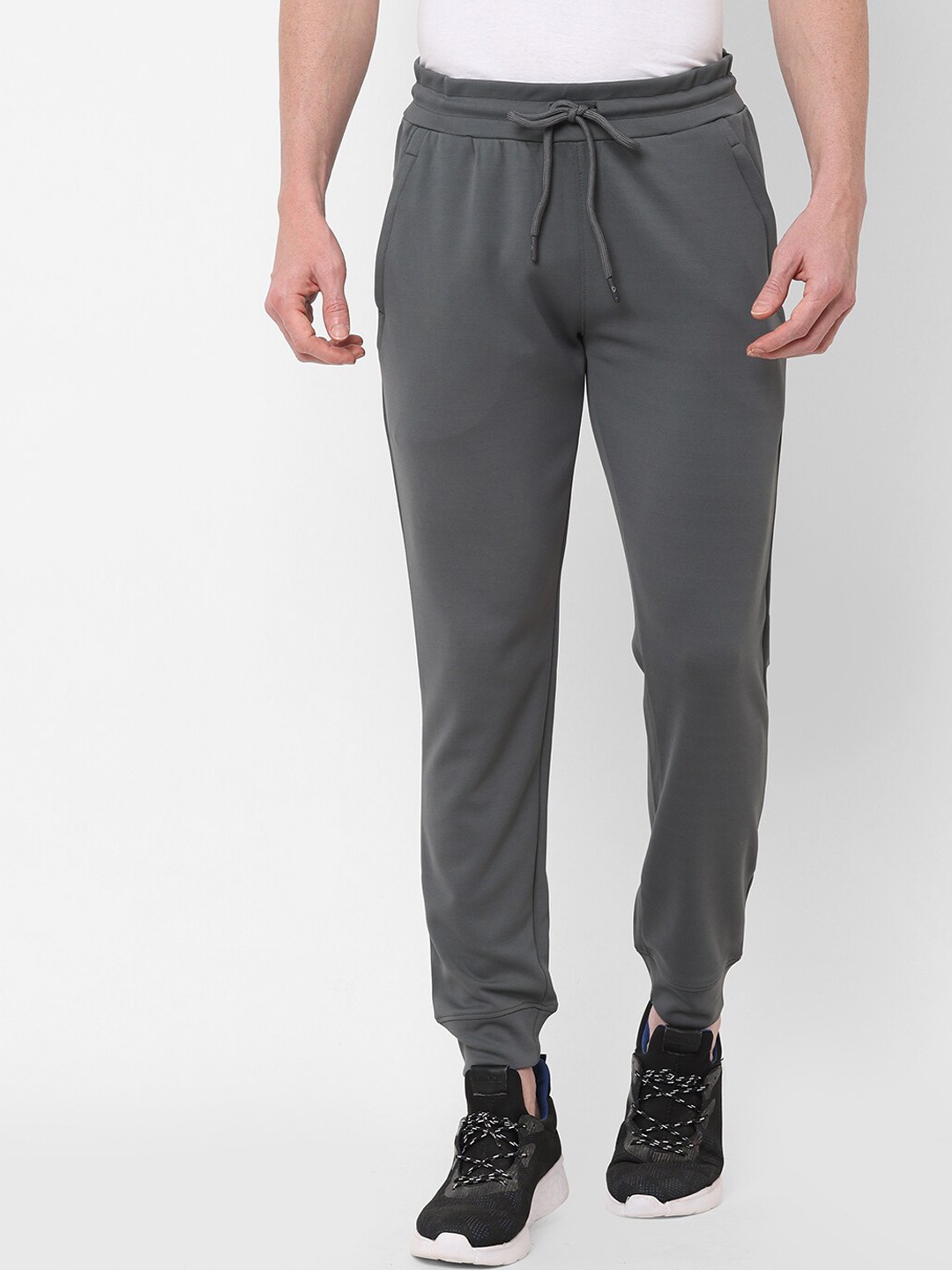 

Sweet Dreams Men Grey Solid Joggers