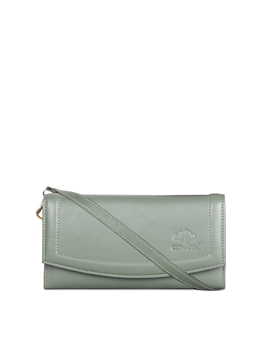

THE CLOWNFISH Women Pistachio Green Envelope
