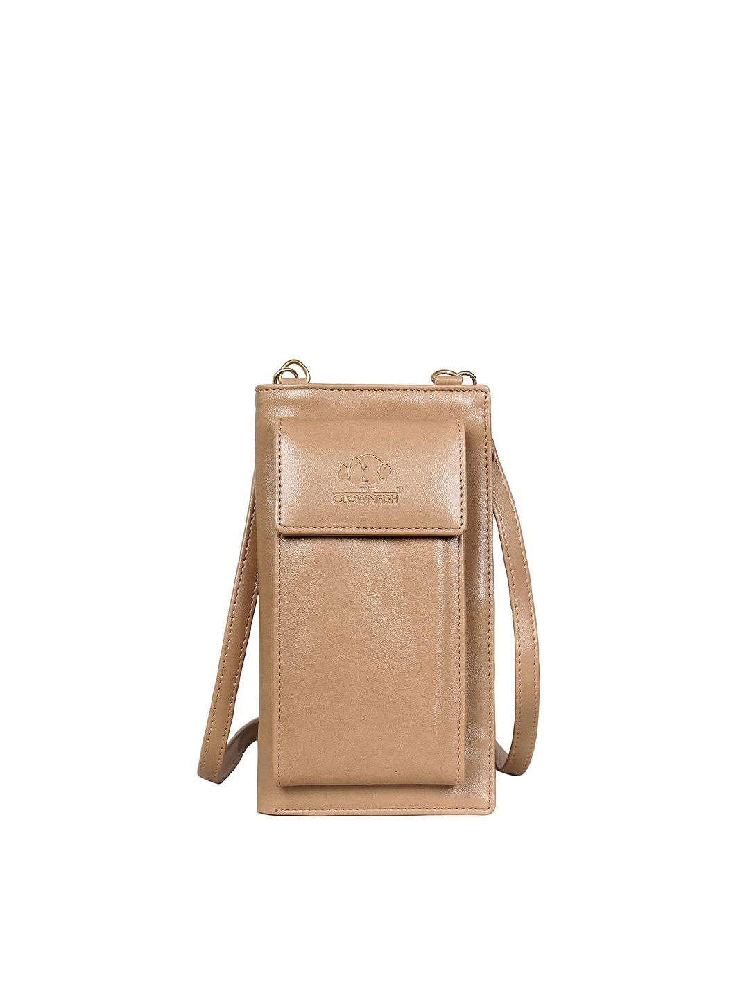 

THE CLOWNFISH Adora Women Brown Two Fold Wallet