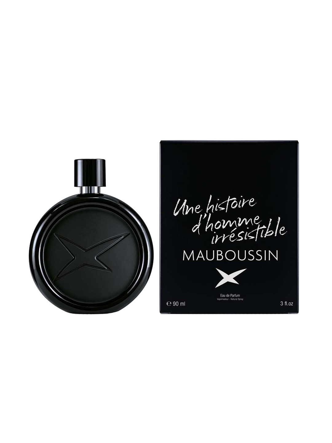 

MAUBOUSSIN Men Une Histoire d'Homme Irrsistible EDP 90ml, Black