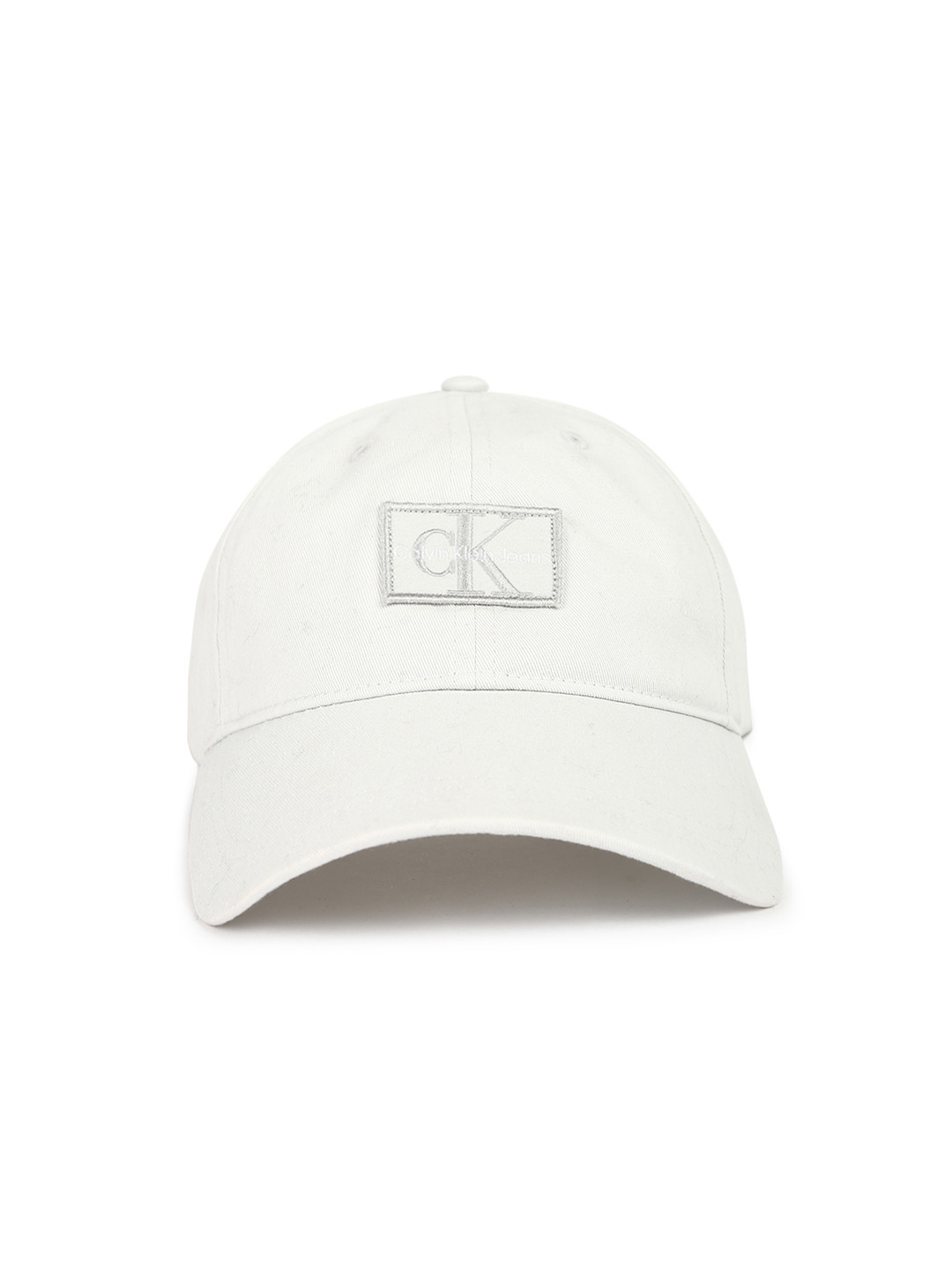 

Calvin Klein Jeans Men Off White Printed Snapback Cap