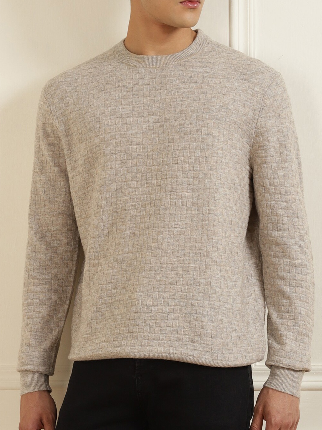 

Ted Baker Men Beige Pullover