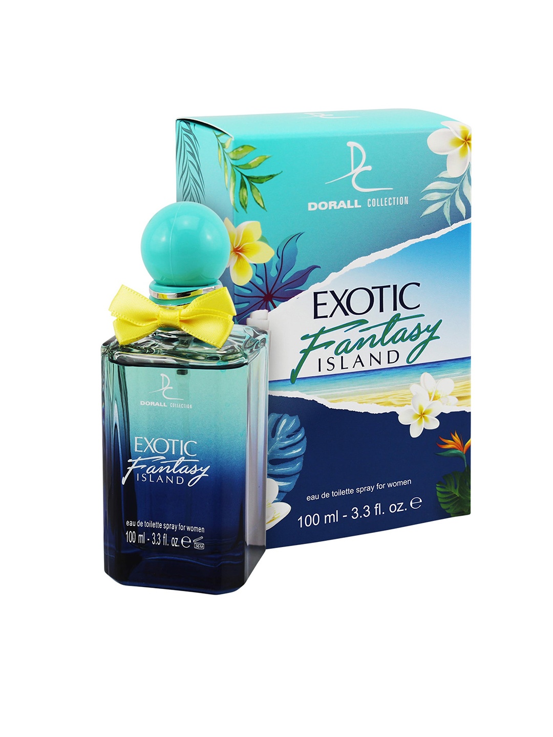 

Dorall Collection Women Exotic Fantasy Island Eau De Toilette - 100 ml, Blue